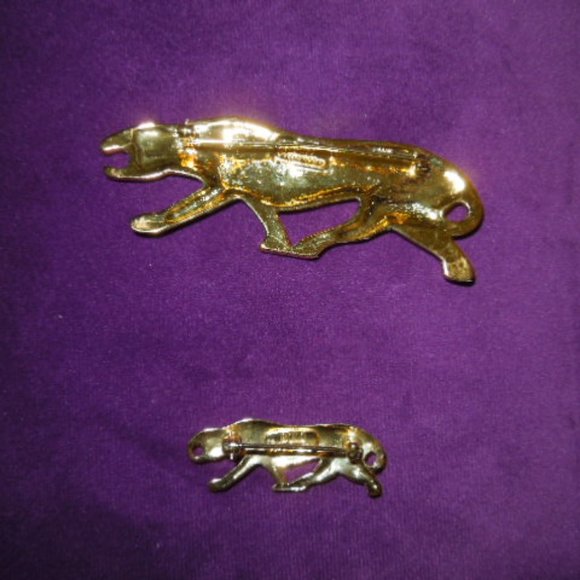 Vintage Bold Elegance Leopard Pin Set - Picture 4 of 6